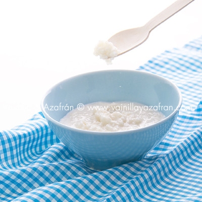 Cereal de arroz cocido