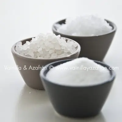 Algunos tipos de sal