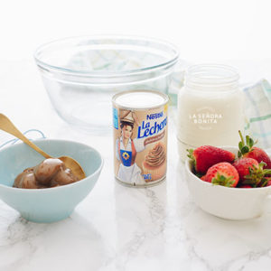 Helado Casero de Dulce de Leche, sólo 2 ingredientes, no necesitas máquina de hacer helados/ Sagrario Matos
